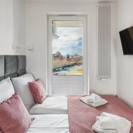 Apartament Flowers Z Parkingiem Perlowa Przystan -