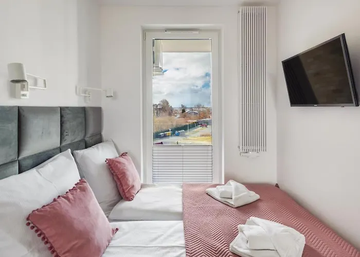 Apartament Flowers Z Parkingiem Perłowa Przystań -